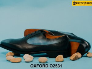 Giày da nam nhuộm màu thủ công Patina Oxford O2531 004