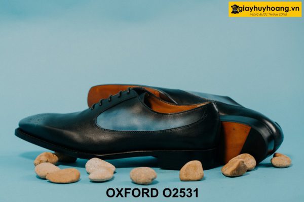 Giày da nam nhuộm màu thủ công Patina Oxford O2531 004