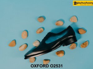 Giày da nam nhuộm màu thủ công Patina Oxford O2531 002