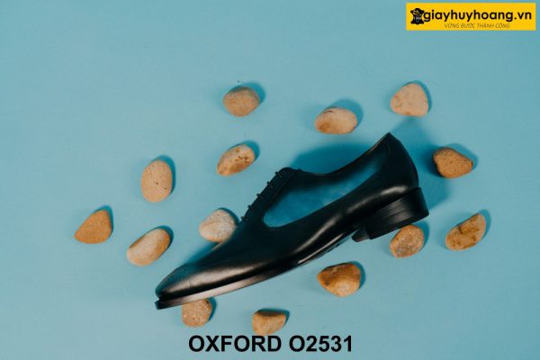 Giày da nam nhuộm màu thủ công Patina Oxford O2531 002