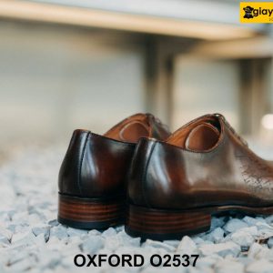 Giày da nam đế khâu chỉ bền bỉ Oxford O2537 003