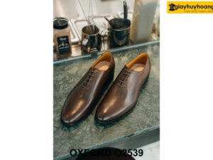 Giày da nam loại trơn không họa tiết Oxford O2539 004