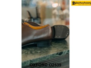 Giày da nam loại trơn không họa tiết Oxford O2539 003