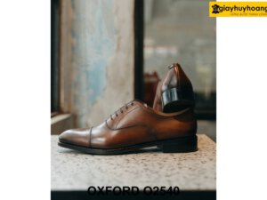 Giày tây nam đóng giày thủ công Oxford O2540 004
