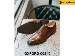 Giày tây nam đóng giày thủ công Oxford O2540 002