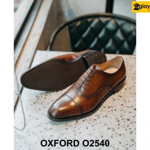 Giày tây nam đóng giày thủ công Oxford O2540 002