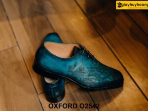 Giày tây nam đóng thủ công hàng hiệu Oxford O2542 003