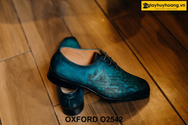 Giày tây nam đóng thủ công hàng hiệu Oxford O2542 003