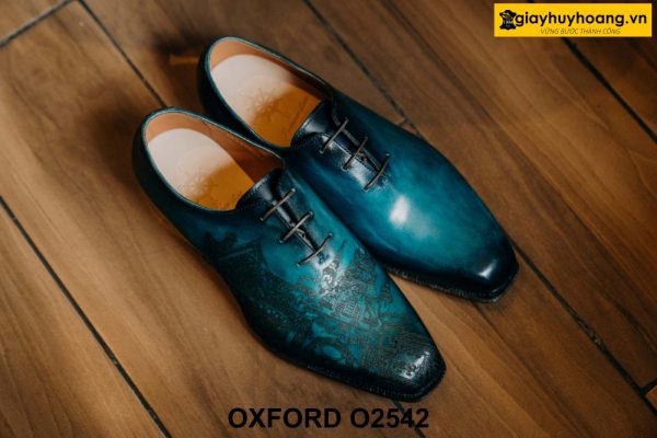 Giày tây nam đóng thủ công hàng hiệu Oxford O2542 001