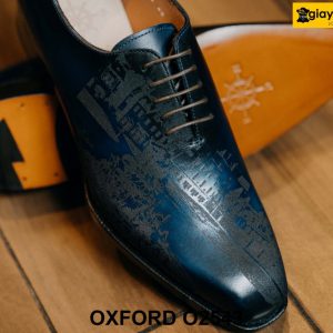 Giày da nam đế da bò chống trượt cao cấp Oxford O2543 004
