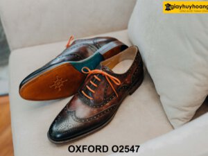 Giày da nam công sở nam đẹp Oxford O2547 003