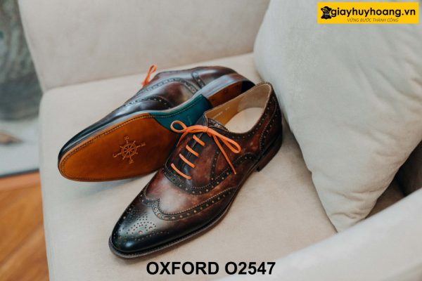 Giày da nam công sở nam đẹp Oxford O2547 003
