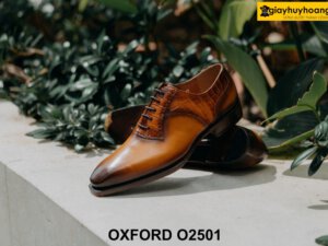 Giày da nam thiết kế sáng tạo độc đáo Oxford O2501 003