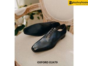 Giày tây nam da nhuộm thủ công cao cấp Oxford O2479 004