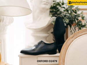 Giày tây nam da nhuộm thủ công cao cấp Oxford O2479 002