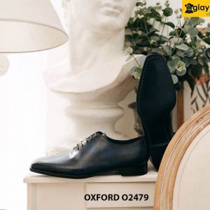 Giày tây nam da nhuộm thủ công cao cấp Oxford O2479 002