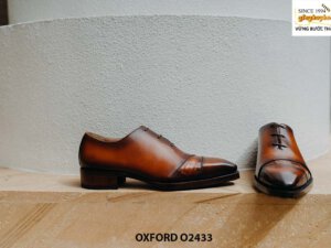 Giày tây nam công sở đế khâu chỉ Oxford O2433 004