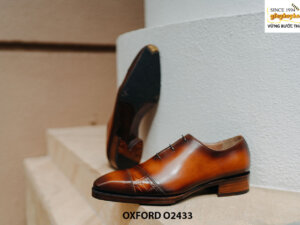 Giày tây nam công sở đế khâu chỉ Oxford O2433 003