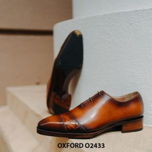 Giày tây nam công sở đế khâu chỉ Oxford O2433 003