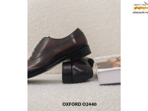 Giày da nam làm từ da bê con tự nhiên Oxford O2440 003
