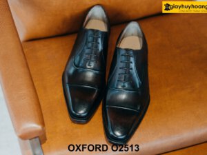 Giày da nam màu đen sang trọng lịch lãm Oxford O2513 003