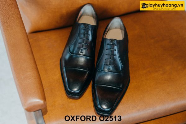 Giày da nam màu đen sang trọng lịch lãm Oxford O2513 003