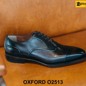 Giày da nam màu đen sang trọng lịch lãm Oxford O2513 002