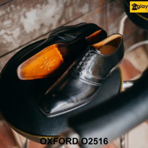 Giày da nam màu đen công sở Oxford O2516 003