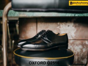 Giày da nam màu đen công sở Oxford O2516 002