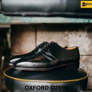 Giày da nam màu đen công sở Oxford O2516 002