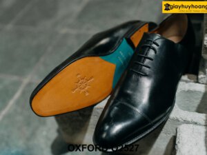 Giày tây nam đế da bò ôm êm chân Oxford O2527 003