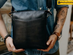 Túi chéo nam da bò công sở chuyên nghiệp T157 008