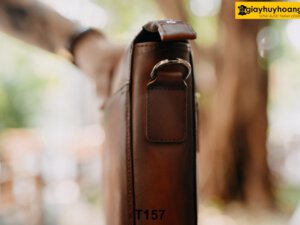 Túi chéo nam da bò công sở chuyên nghiệp T157 003