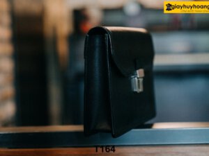 Cặp cầm tay nam thời trang da bò cao cấp T164 003