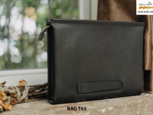 Túi ví cầm tay nam công sở màu đen T63 004