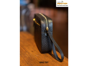 Ví cầm tay nam da vân chống trượt T97 003