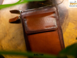 Túi Ví da bò đựng tiền và điện thoại cao cấp T98 003