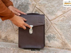 Túi xách đeo chéo da bò công sở nhỏ gọn T99 001