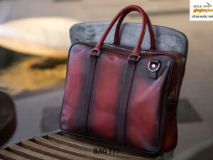 Túi da bò công sở doanh nhân đi công tác T77 001