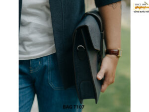 Túi ví cầm tay da bò đựng được Ipad máy tính bảng T107 005