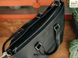Túi xách da bò vân hạt thời trang nam T101 05