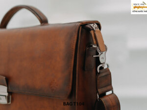 Túi xách cặp da bò thời trang nam doanh nhân T104 005