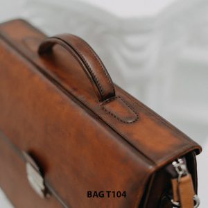 Túi xách cặp da bò thời trang nam doanh nhân T104 004