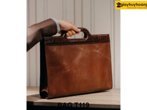 Túi xách nam công sở đựng hồ sơ đẹp T119 001