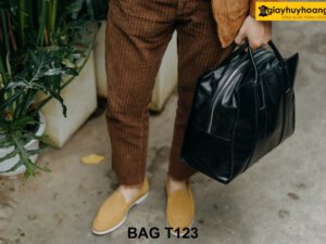 Túi xách da bò con đựng quần áo T122 001