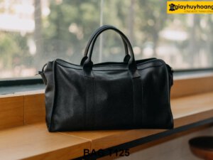 Túi xách nam da bò vân hạt chống nhăn T125 001