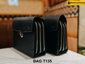 Cặp cầm tay nam da vân chống bám vân tay T135 004