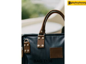 Cặp xách tay nam doanh nhân màu xanh T136 003