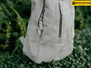 Balo da lộn nam màu trắng thời trang T141 006