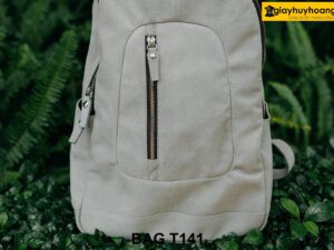 Balo da lộn nam màu trắng thời trang T141 001
